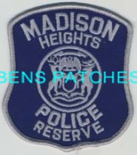MICHIGAN,MADISON HEIGHTS POLICE RESERVE 2